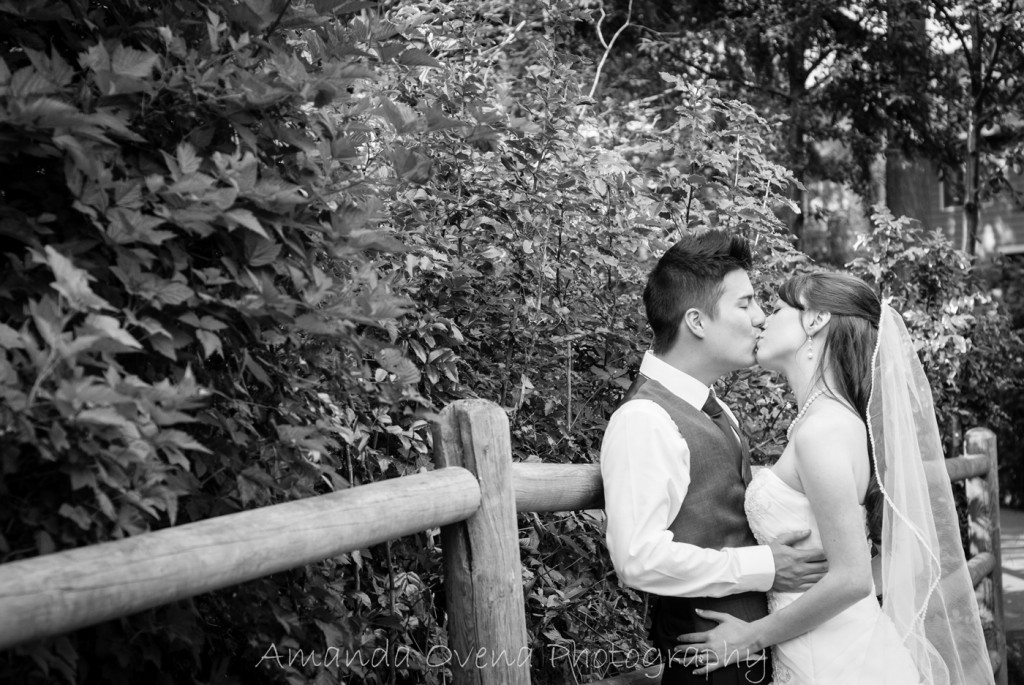 couple at Saint Edwards park Washington state