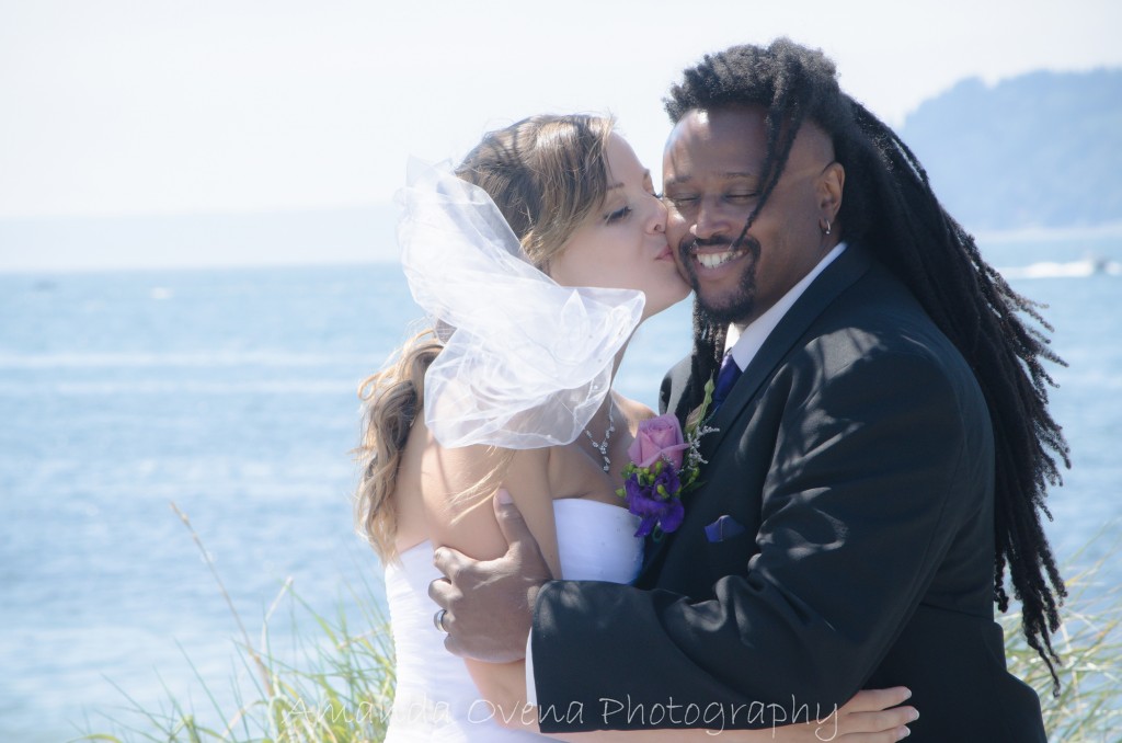 pnw beach wedding
